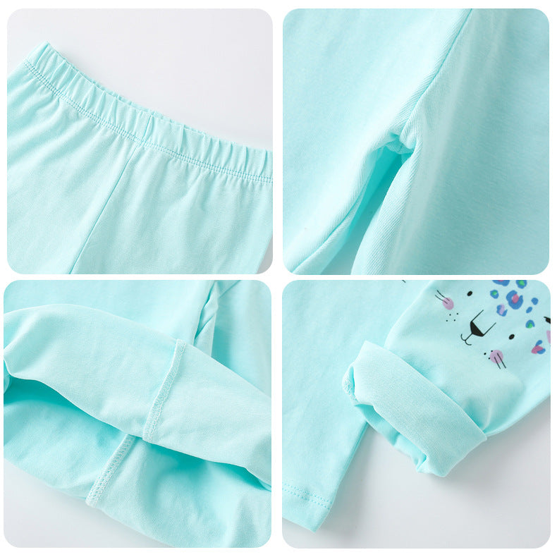 Girls Fashion Cartoon Printing Design Top And Pattern Pants Sets, MyKids-USA®, Baby & Toddler Outerwear, MyKids-USA - - - - - - -