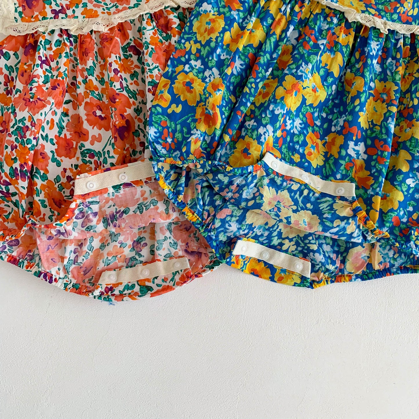 Summer Design Baby Girls Oil Floral Sleeveless Crew Neck Onesies, MyKids-USA®, Baby One-Pieces, MyKids-USA - - - - - - -