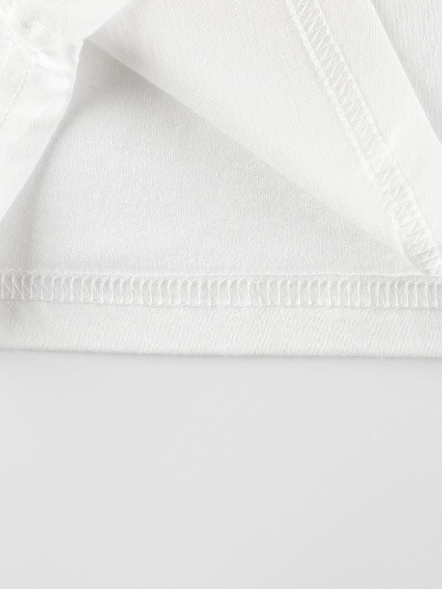 Summer Animals Cartoon Print Girls’ T-Shirt in European and American Style, MyKids-USA®, Baby & Toddler Tops, MyKids-USA - - - - - - -