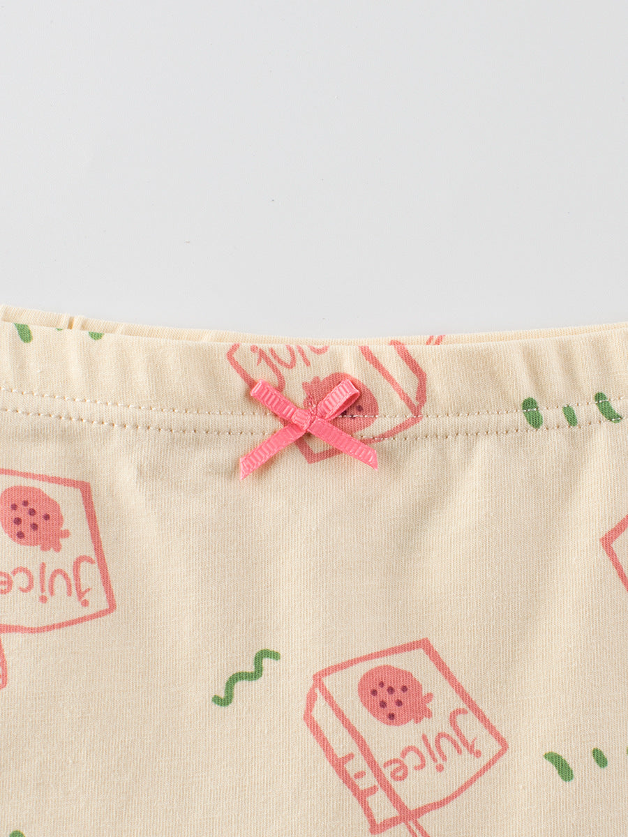 Girls’ Cartoon Printed Boxer Shorts Breathable Underwear Set, MyKids-USA®, Baby & Toddler Bottoms, MyKids-USA - - - - - - -