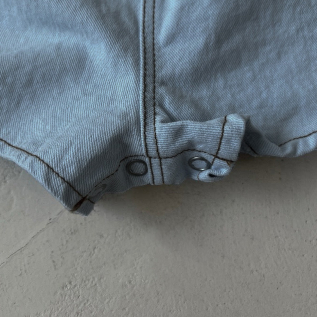 Summer and Spring Arrival Baby Unisex Solid Color Denim Sleeveless Bodysuit Overalls, MyKids-USA®, Bodysuits, MyKids-USA - - - - - - - .
