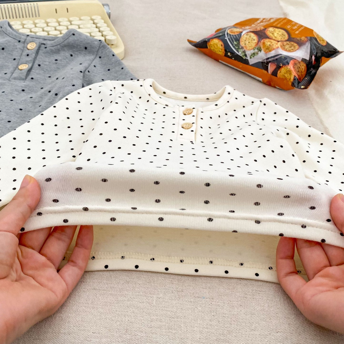 MyKids-USA® Hot Selling Autumn Baby Kids Boys Long Sleeves Dots Pattern Top, Denim Vest and Jeans Set