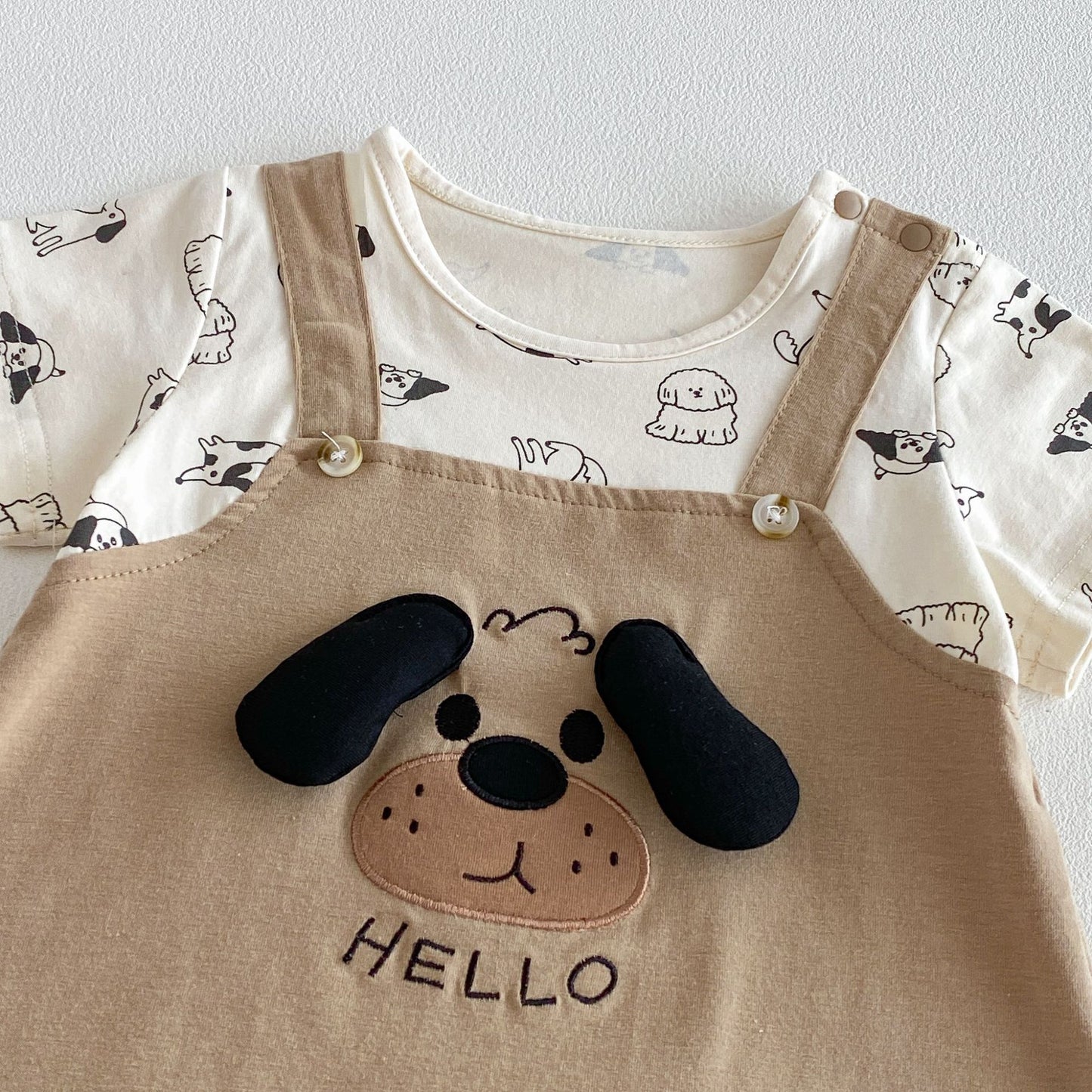 Summer Arrival Baby Boys Short Sleeves Color Patchwork Cartoon Rompers Bodysuits, MyKids-USA®, Baby & Children's One-Pieces, MyKids-USA - - - - - - - .