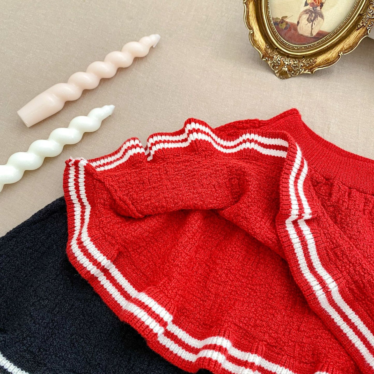 Arrival Autumn Baby Girls Long Sleeves Simple Color Patchwork Knitted Cardigan and Skirt – Clothing Set, MyKids-USA®, Baby & Toddler Dresses, MyKids-USA - - - - - - -