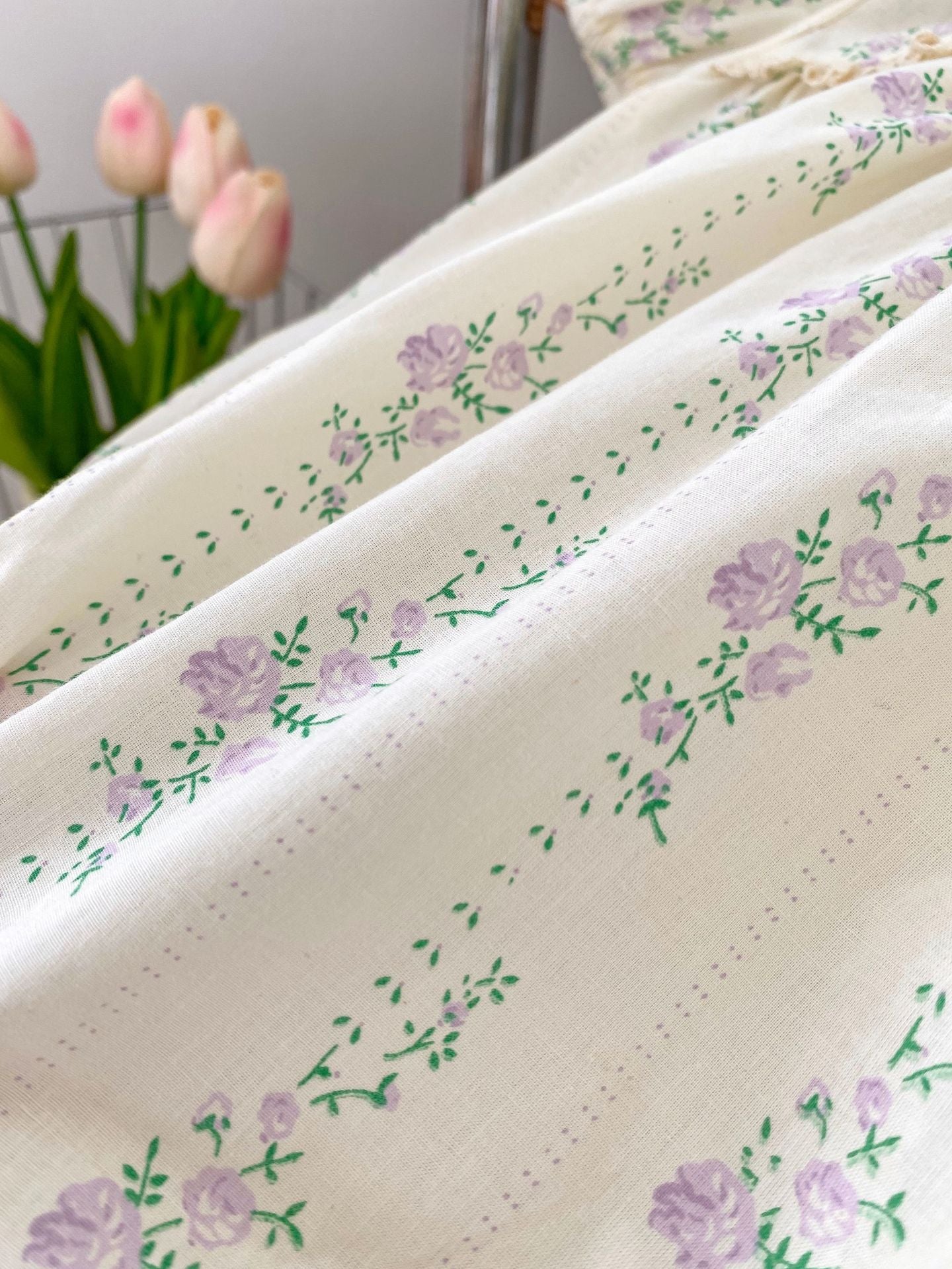 Summer Baby Girls Flowers And Vine Pattern Short Sleeves Thin Onesies, MyKids-USA®, Baby One-Pieces, MyKids-USA - - - - - - -