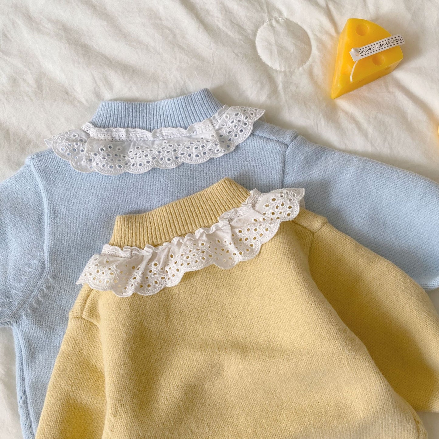 Winter and Autumn Baby Kids Girls Argyle Pattern Long Sleeves Cardigan and Plain Pants Knitted Clothing Set, MyKids-USA®, Baby & Toddler Outfits, MyKids-USA - - - - - - -