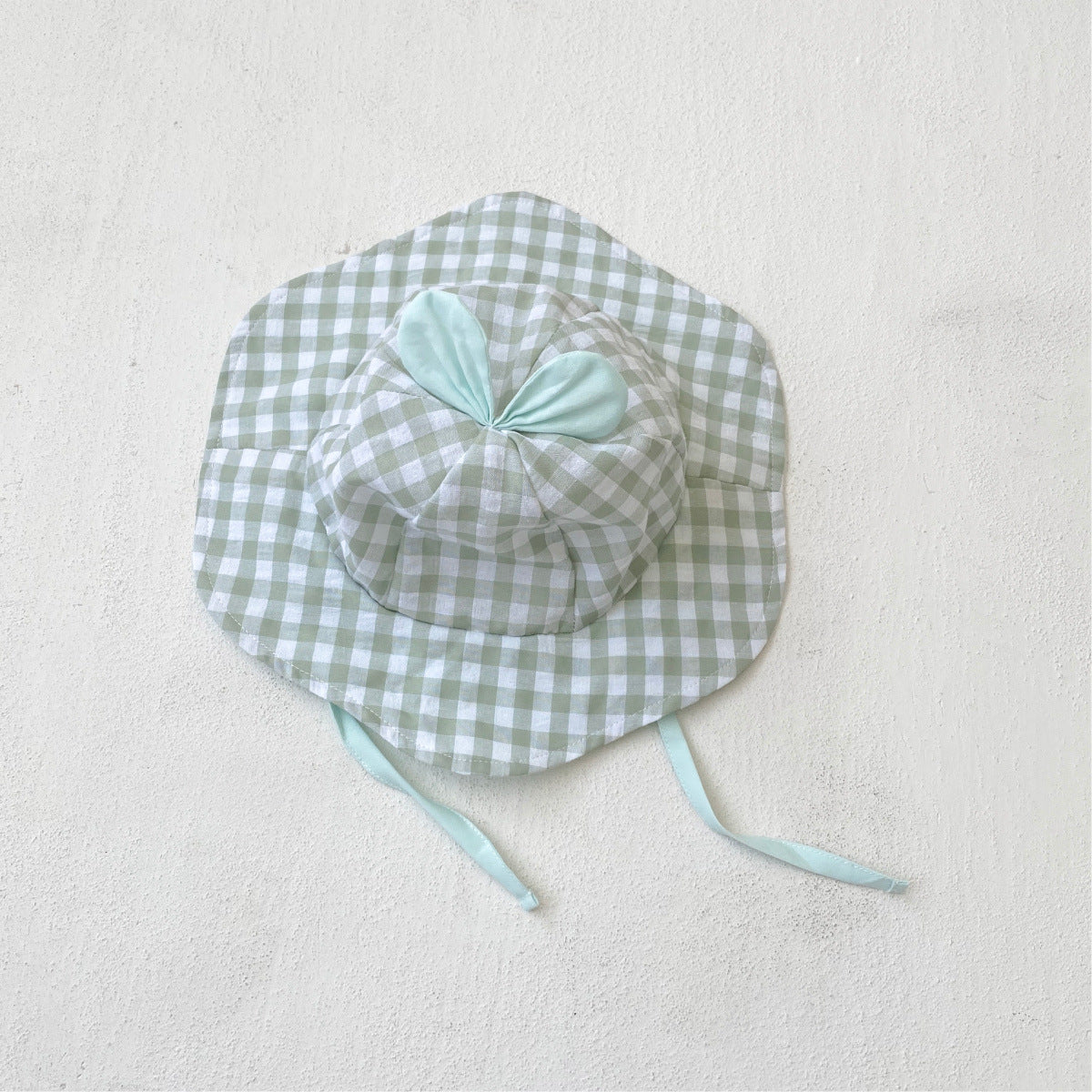 Summer Baby Kids Sleeveless Plaid Pattern Onesies and Hat Casual Clothing Set for Girls, MyKids-USA®, Baby & Toddler Outfits, MyKids-USA - - - - - - -