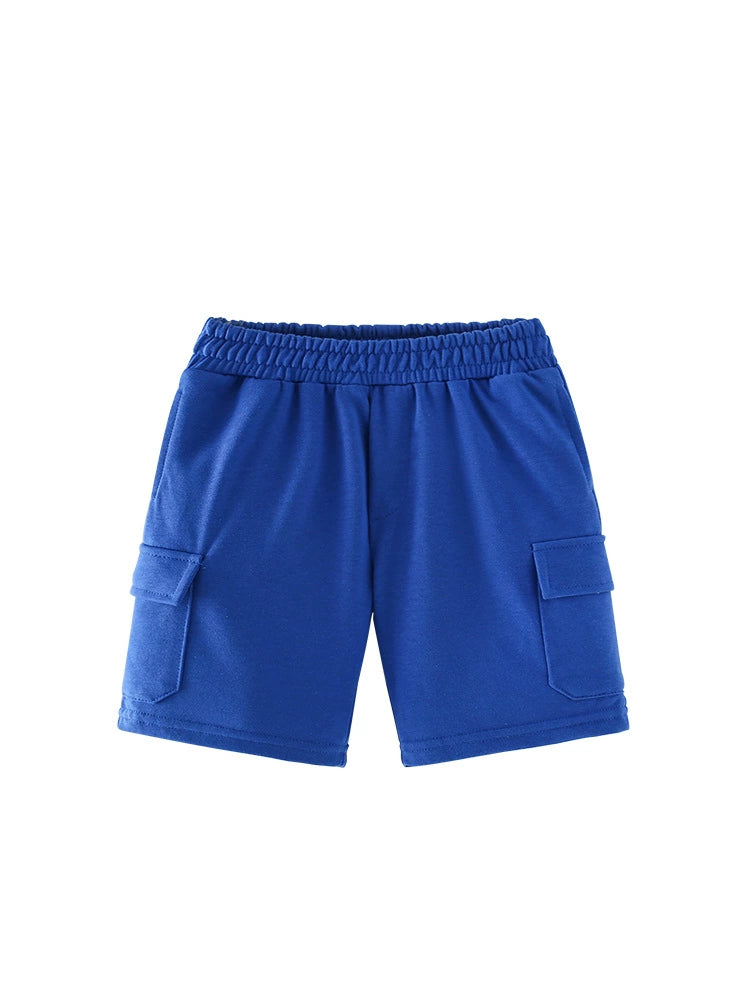 Hot Selling High Quality Boys’ Summer Blue Soft Sport Shorts, MyKids-USA®, Short Trousers, MyKids-USA - - - - - - -