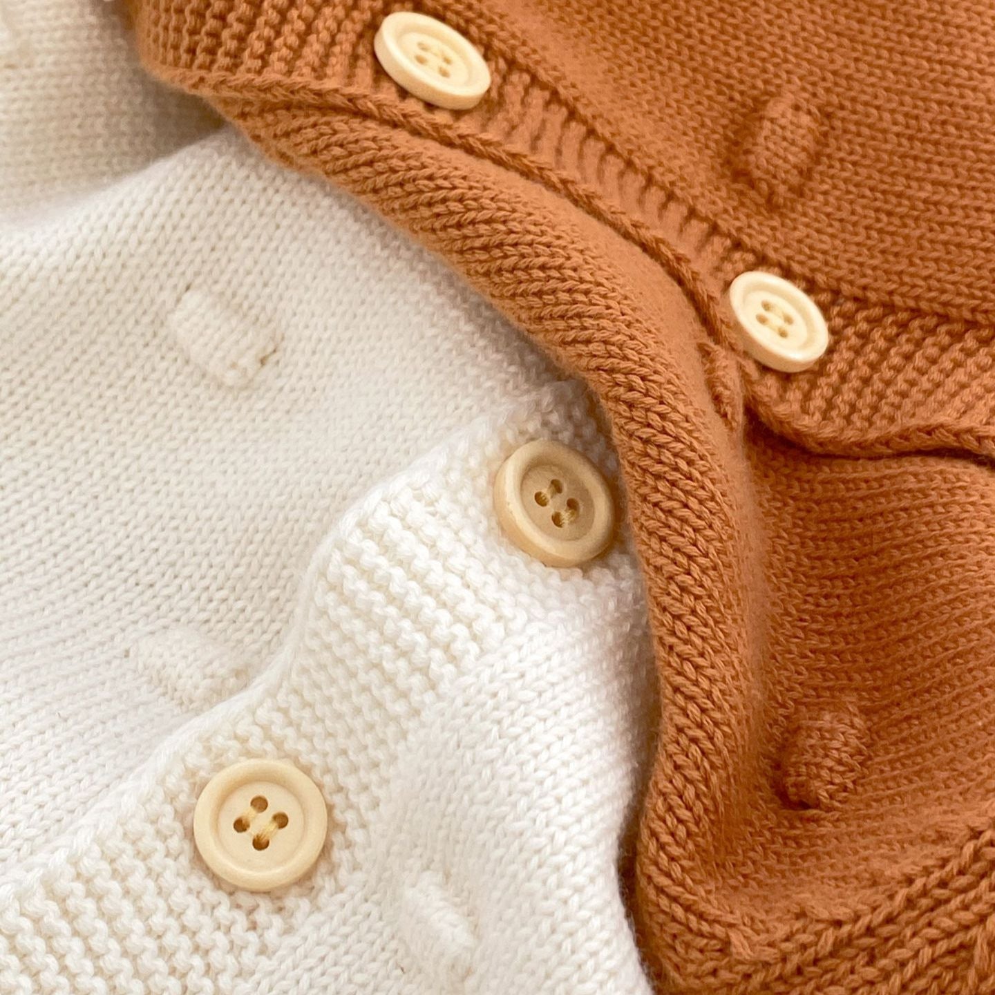 Autumn Arrival Baby Kids Girls Comfortable Solid Color Jacquard Pattern Knitted Long Sleeves Cardigan, MyKids-USA®, Baby & Toddler Outerwear, MyKids-USA - - - - - - -