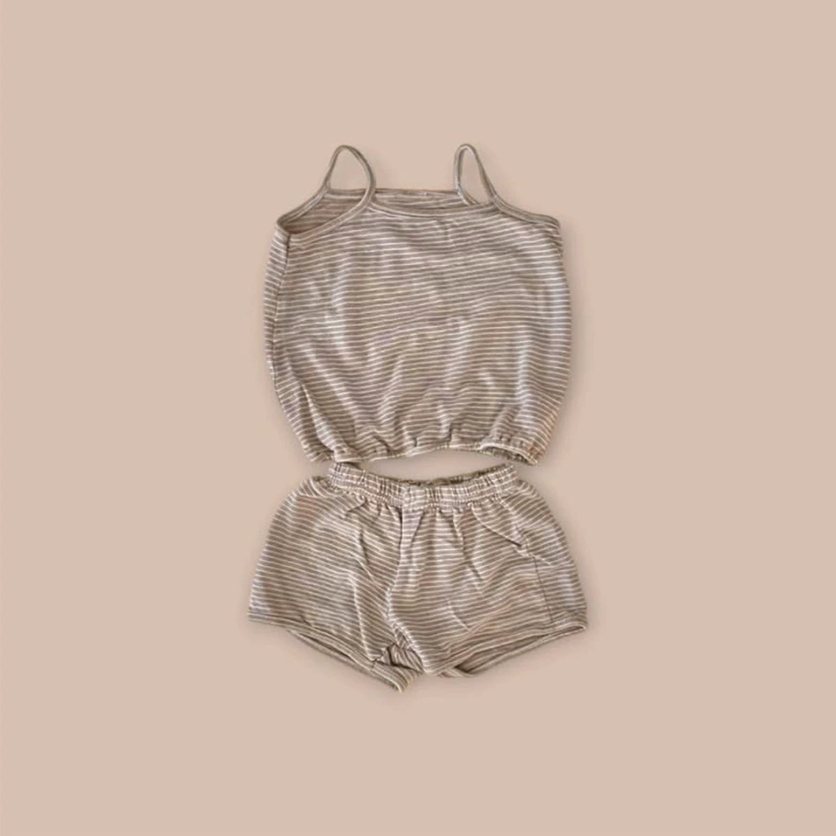 Summer Hot Selling Baby Unisex Sleeveless Striped Vest and Shorts Clothing Set, MyKids-USA®, Baby & Toddler Outfits, MyKids-USA - - - - - - -