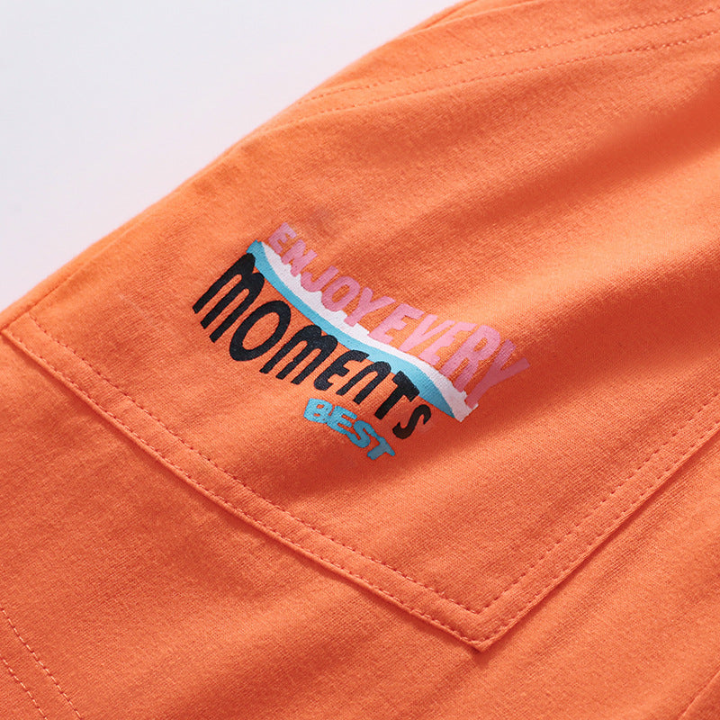 Summer Baby Kids Cartoon Pattern T-shirt and Shorts Clothing Set for Boys, MyKids-USA®, Baby & Toddler Outfits, MyKids-USA - - - - - - -