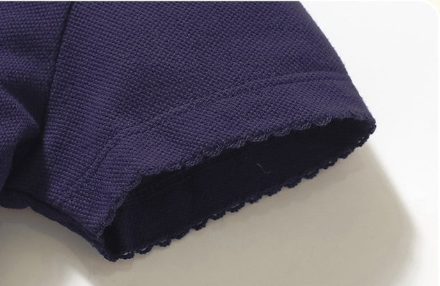 Kids’ Clothing: Summer Collection – Collar Flip Pure Cotton Star Logo Children’s T-Shirt, MyKids-USA®, Baby & Toddler Tops, MyKids-USA - - - - - - -