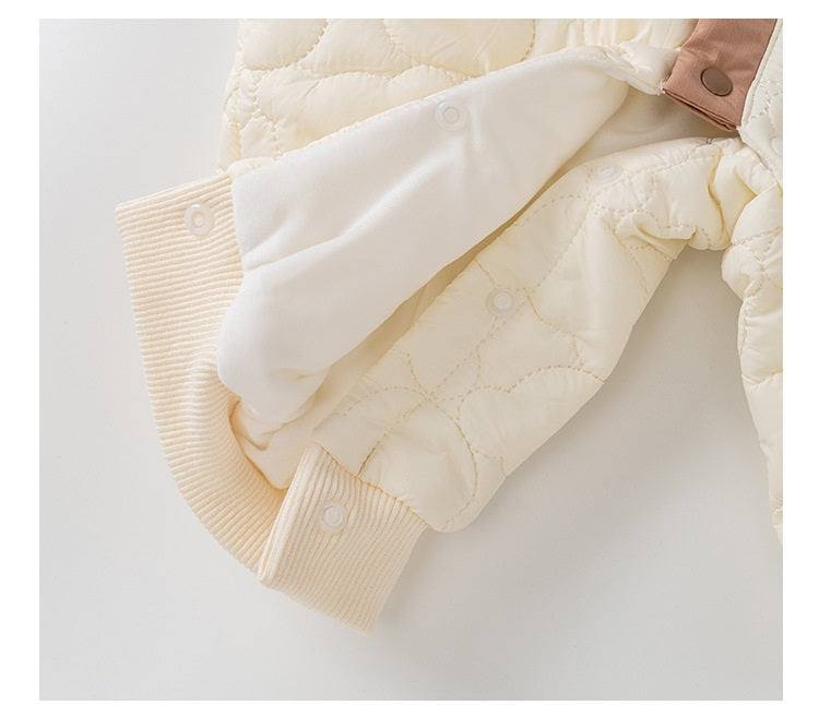 Unisex Baby Bear Cartoon Style Home Clothes Single Breasted Romper, MyKids-USA®, Baby One-Pieces, MyKids-USA - - - - - - -