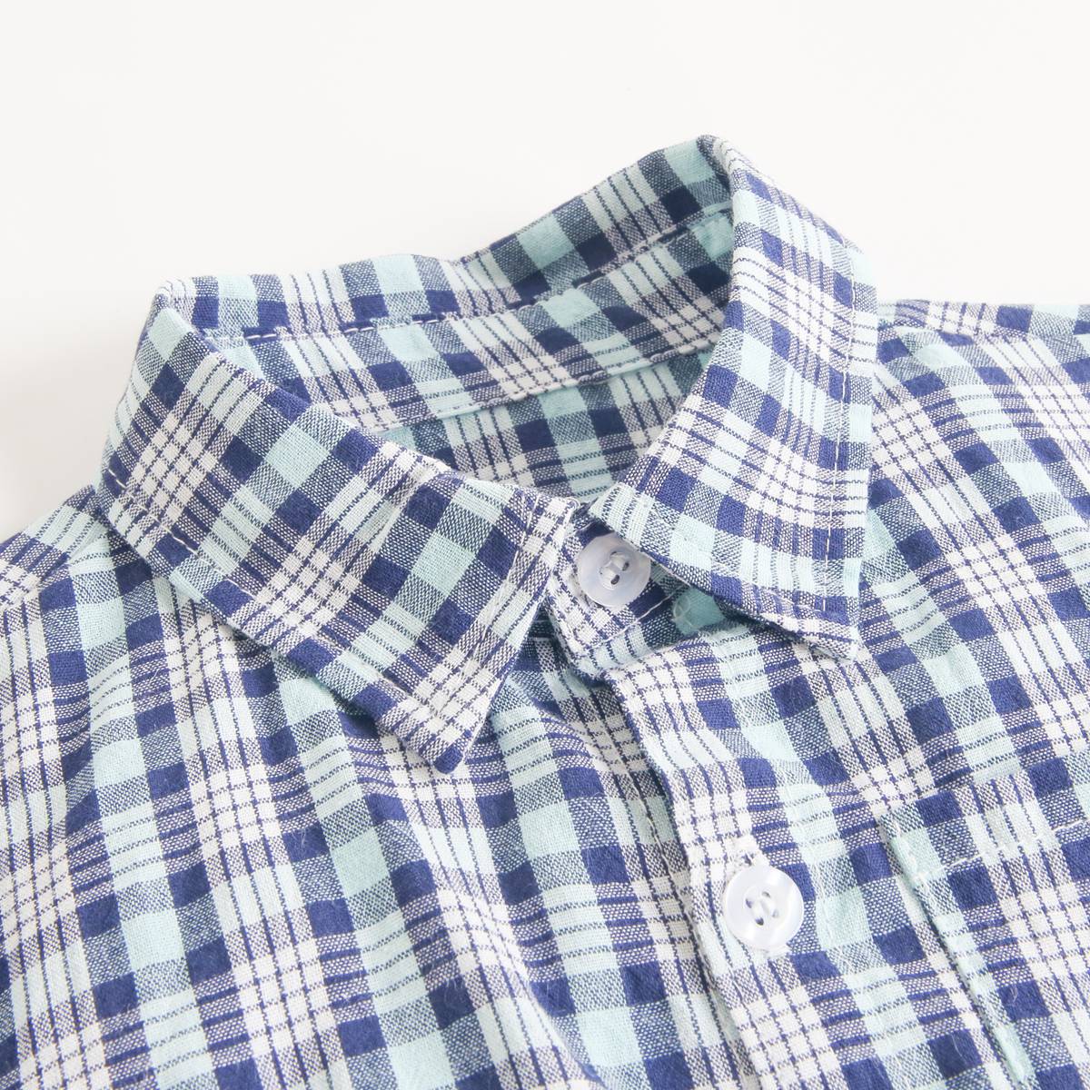 Baby Boy Plaid Pattern College Style Onesies, MyKids-USA®, Baby One-Pieces, MyKids-USA - - - - - - -