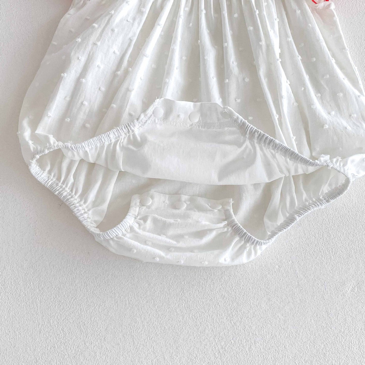 Summer Arrival Baby Girls Cute Fly Sleeves Strawberry Pattern Embroidered Onesies, MyKids-USA®, Baby One-Pieces, MyKids-USA - - - - - - -