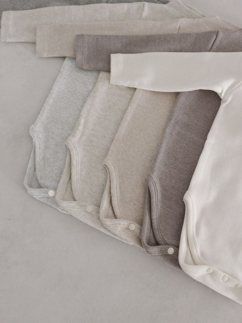 Baby Unisex Solid Color Basic Autumn Onesies, MyKids-USA®, Baby One-Pieces, MyKids-USA - - - - - - -