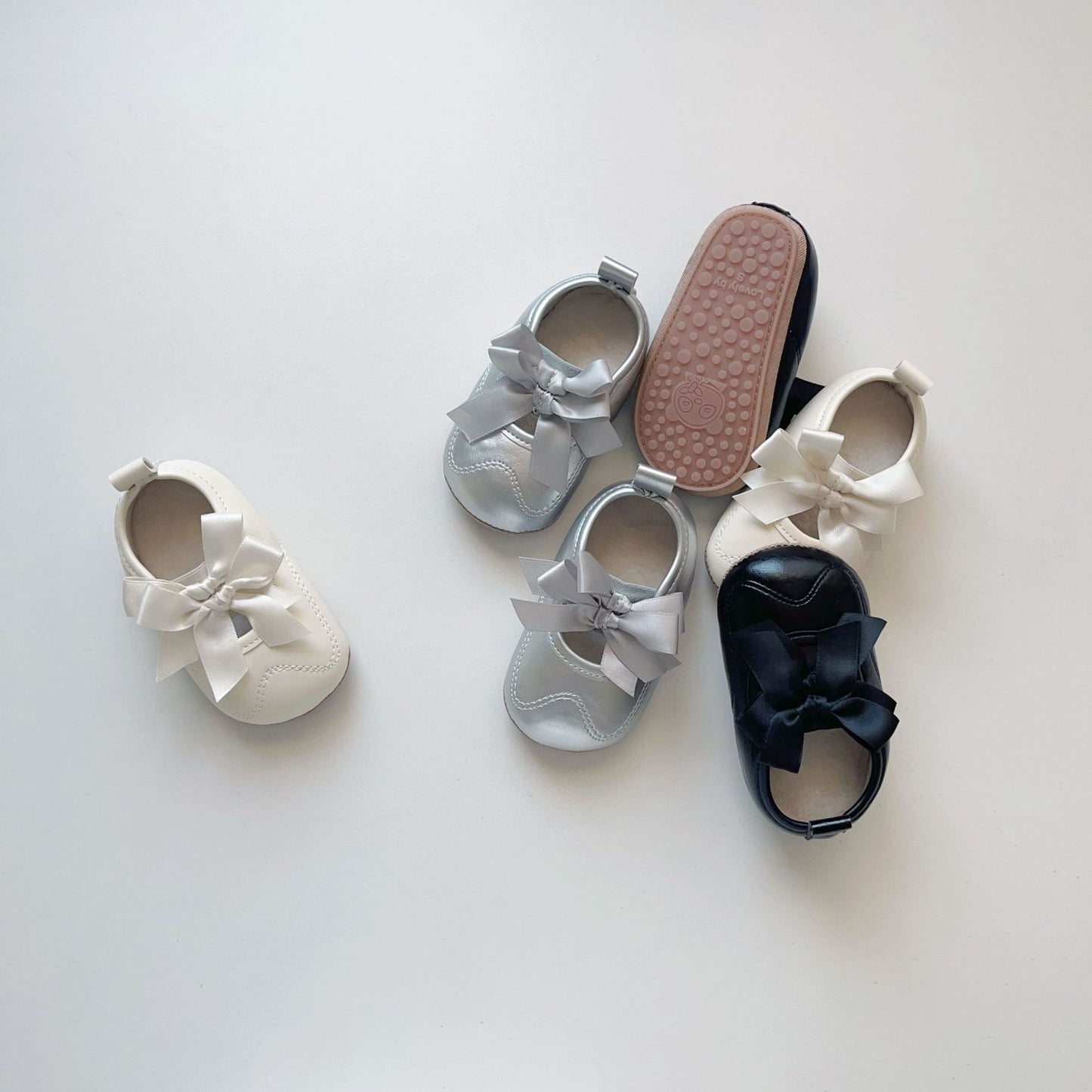 Winter and Autumn Baby Girl Fashion Solid Color Butterfly-bow Decorated Toddler Soft-Sole Anti-slip Walking Shoes, MyKids-USA®, First Steps & Crawlers, MyKids-USA - - - - - - - .