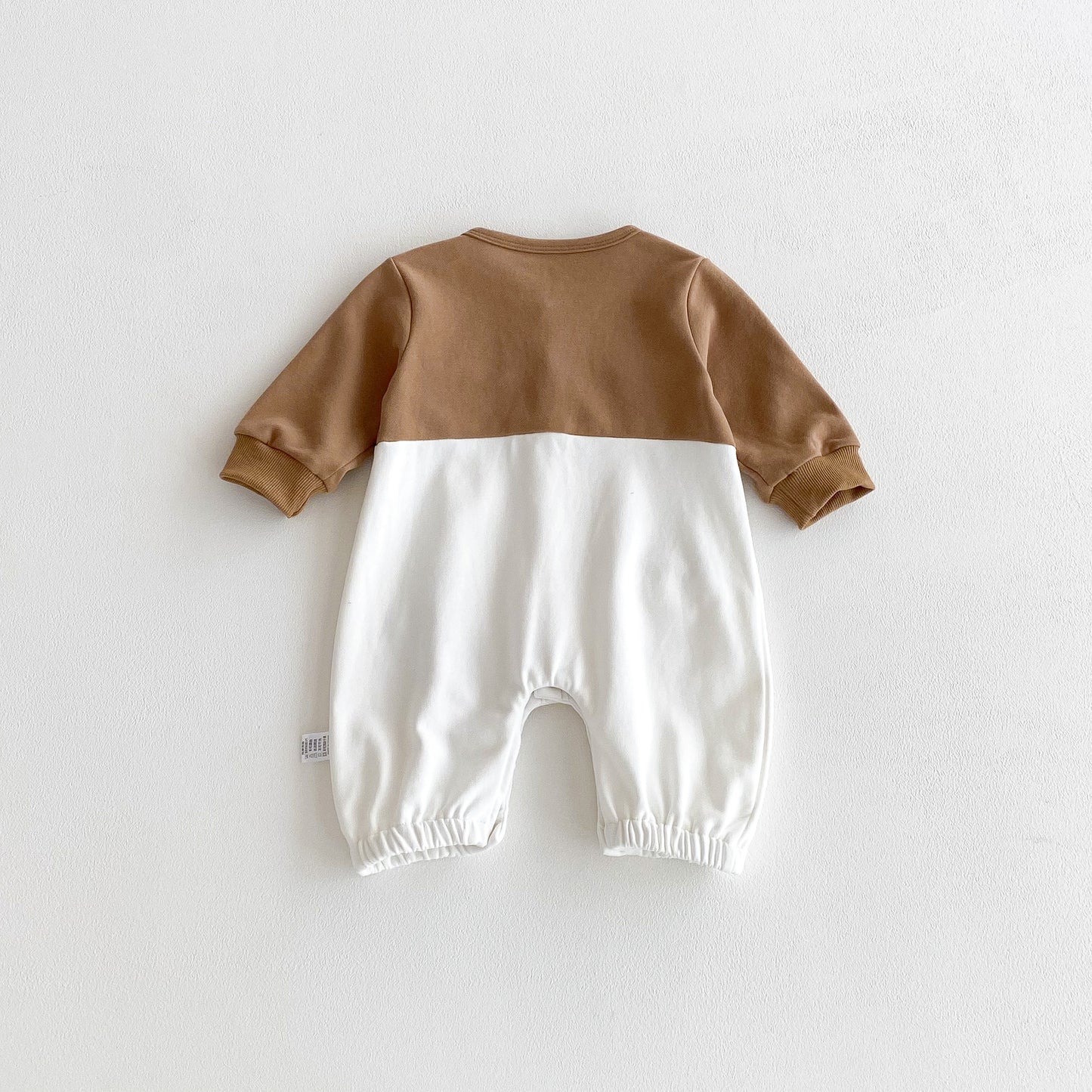 Autumn Arrival Baby Unisex Long Sleeves Cartoon Pattern Color Patchwork Rompers, MyKids-USA®, Baby One-Pieces, MyKids-USA - - - - - - -