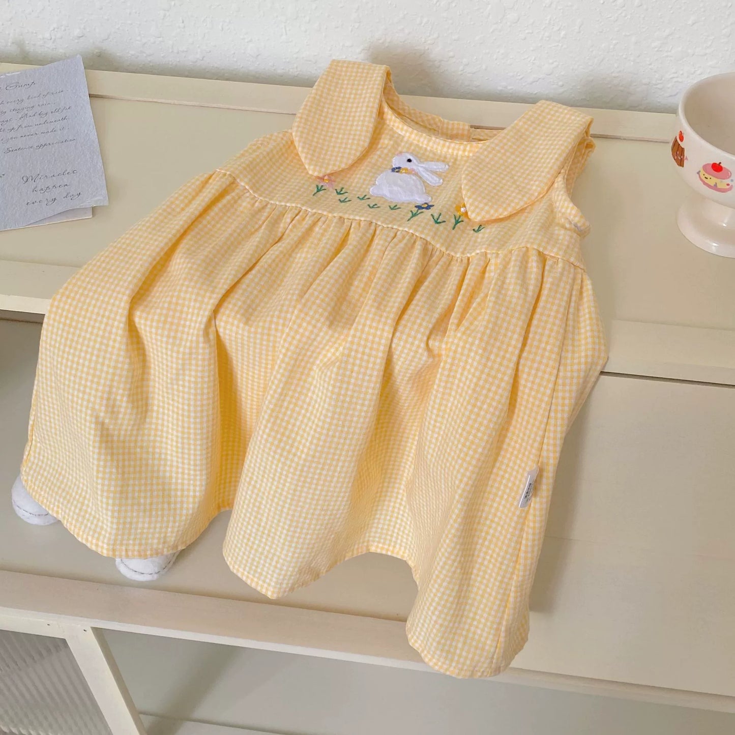 Summer Hot Selling Baby Kids Girls Princess Sleeveless Plaid Dress, MyKids-USA®, Baby & Toddler Dresses, MyKids-USA - - - - - - -