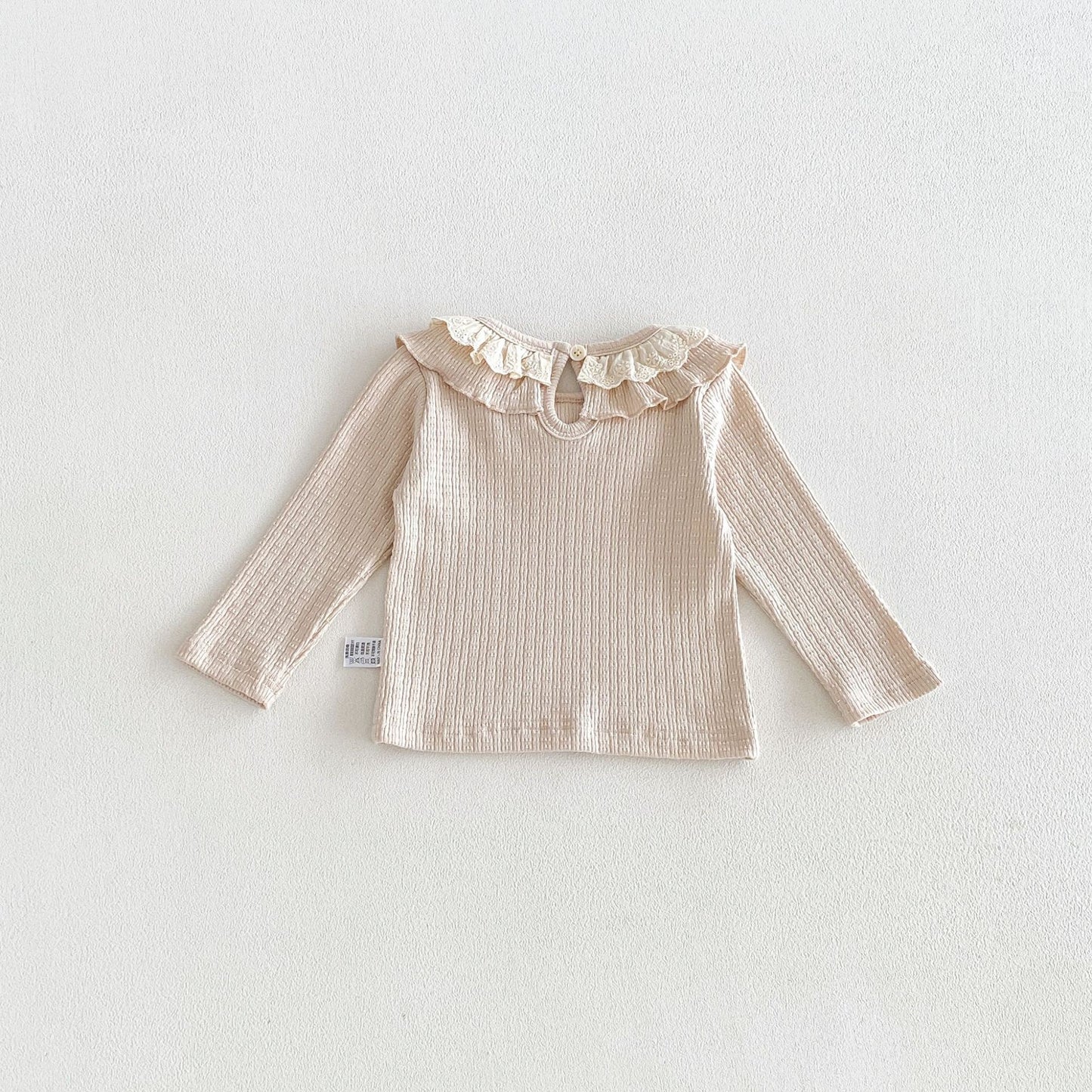 MyKids-USA® Arrival Autumn Princess Style Baby Girl Base Layer Top