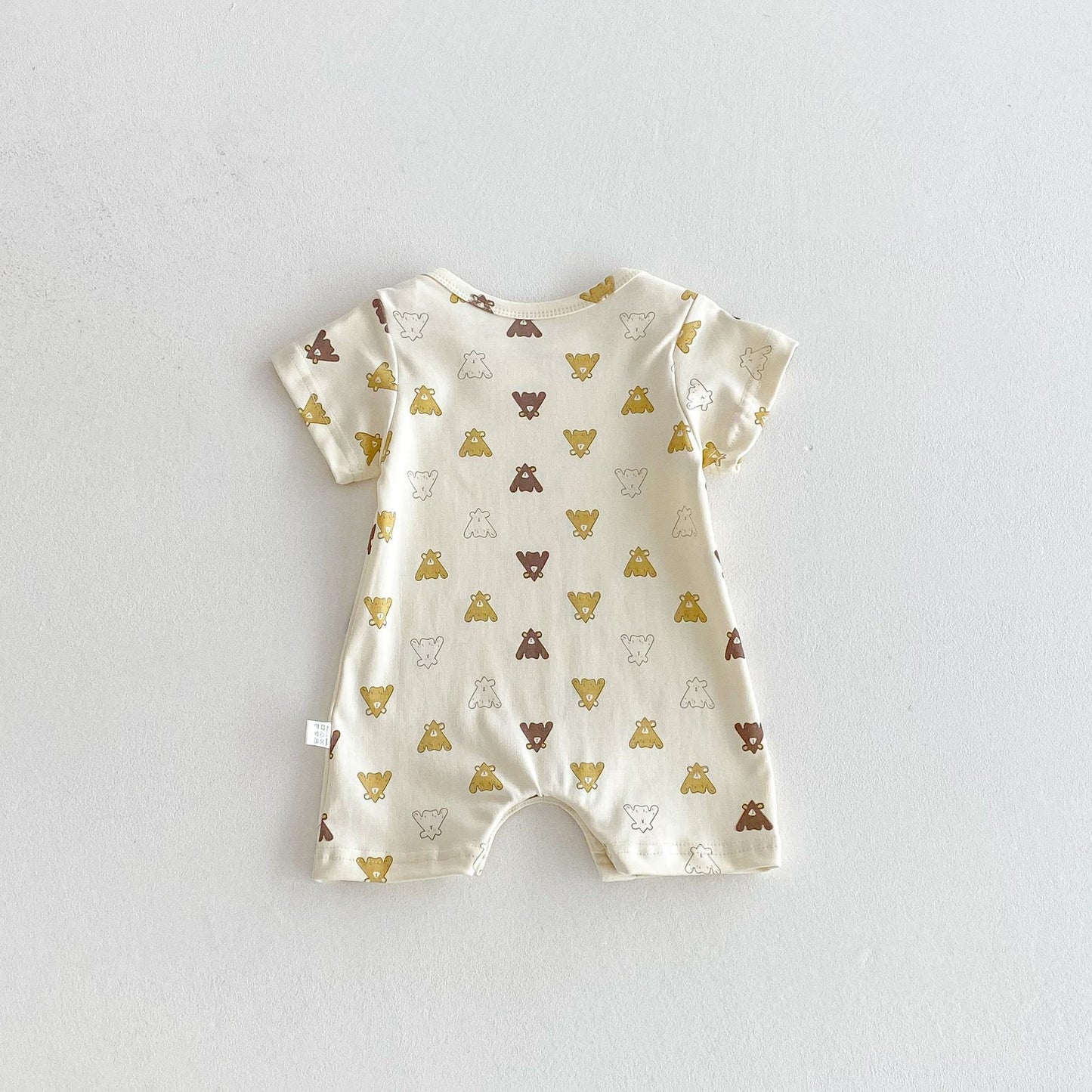 Summer Arrival Baby Unisex Animals Cartoon Pattern Short Sleeves Rompers, MyKids-USA®, Baby One-Pieces, MyKids-USA - - - - - - -