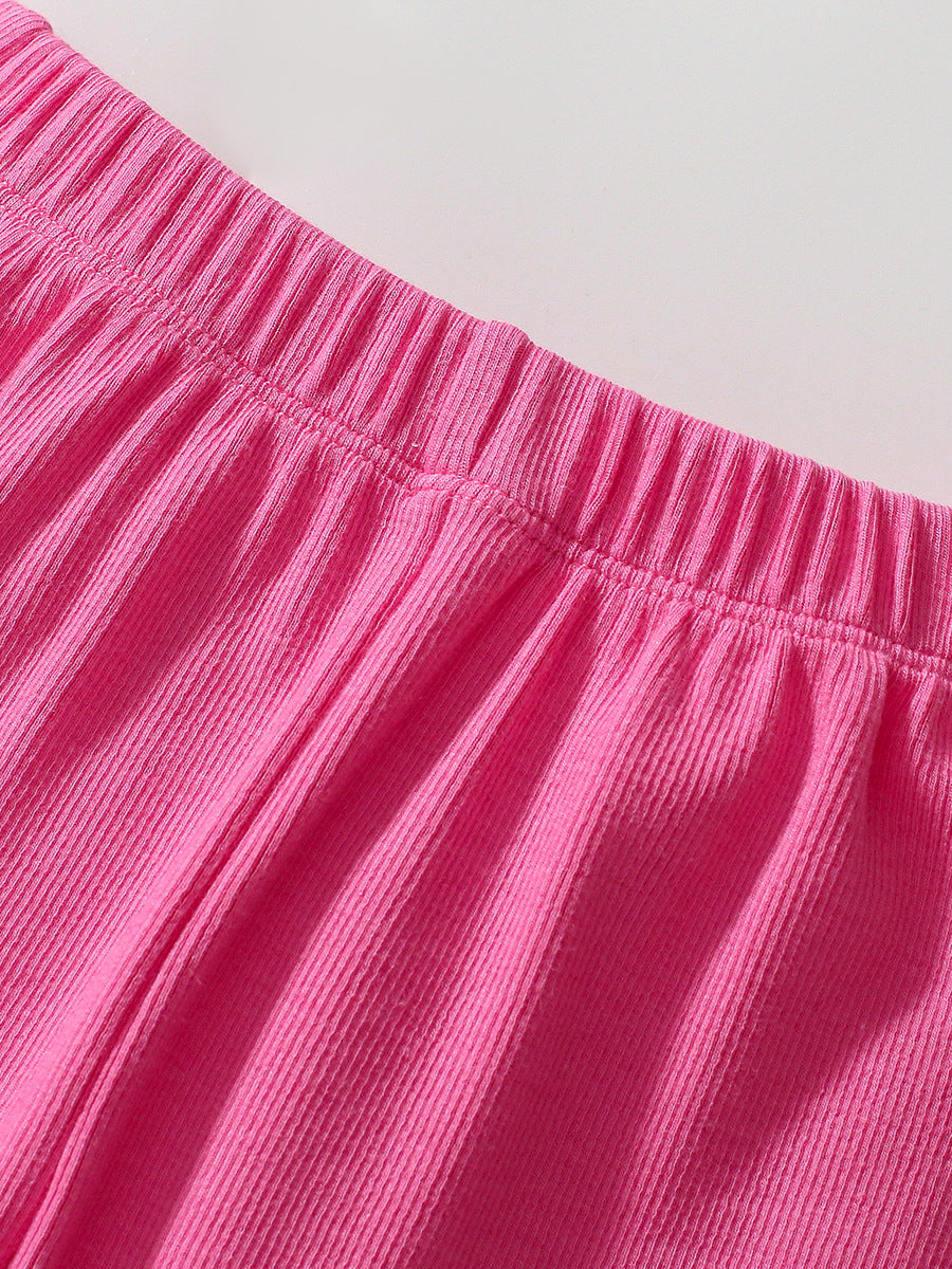 Spring And Autumn Girls Cute Cartoon Heart And Letters Pattern Long Sleeves Top Sweatshirt And Pants Clothing Set, MyKids-USA®, Baby & Toddler Outfits, MyKids-USA - - - - - - -