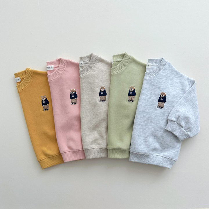 Spring and Autumn Kids Unisex Casual Teddy Logo Long Sleeves Top Pullover and Pants Clothing Set, MyKids-USA®, Baby & Toddler Outfits, MyKids-USA - - - - - - -