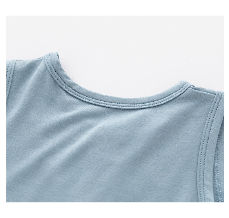 Summer Arrival Sleeveless Solid Color Bodysuit