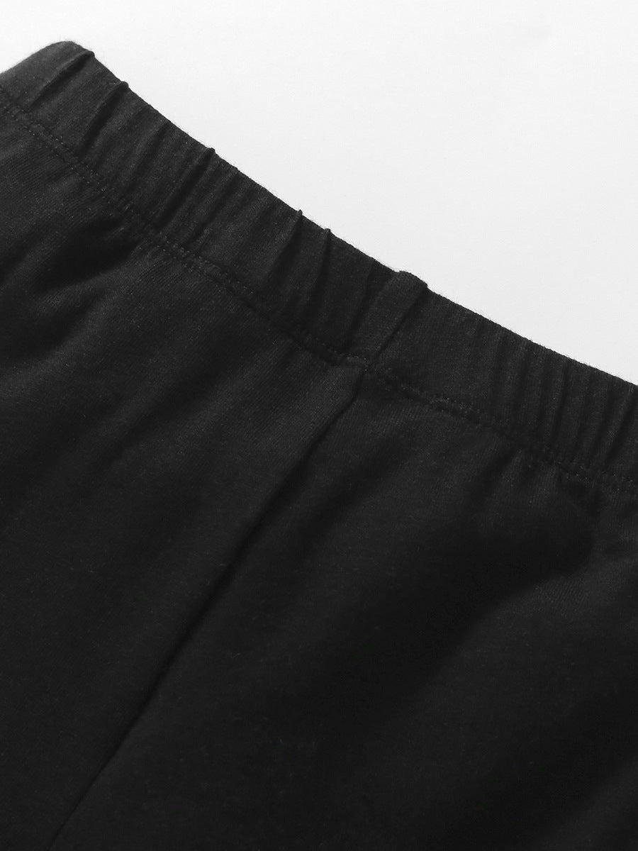 Spring And Autumn Girls Teddy Bear Pattern Long Sleeves Top Sweatshirt And Black Pants Clothing Set, MyKids-USA®, Baby & Toddler Outfits, MyKids-USA - - - - - - -