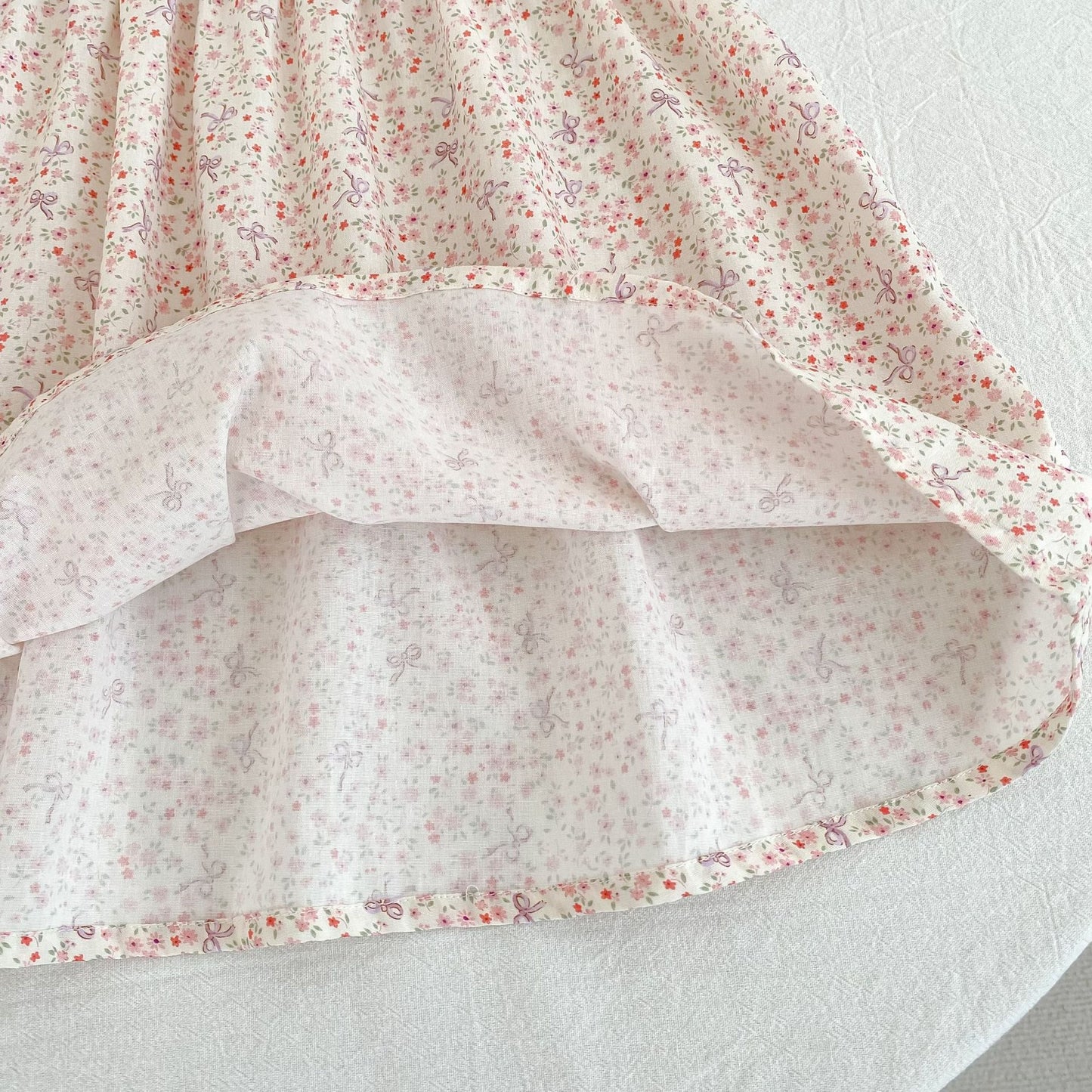 Summer Girls Flowers Pattern Bodysuit and Dress – Princess Sister Matching Set, MyKids-USA®, Baby & Children's Outfits, MyKids-USA - - - - - - - .