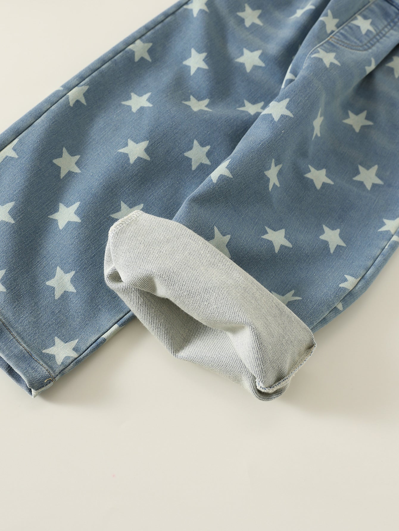 MyKids-USA® Arrival Autumn Girls Stars Pattern Jeans
