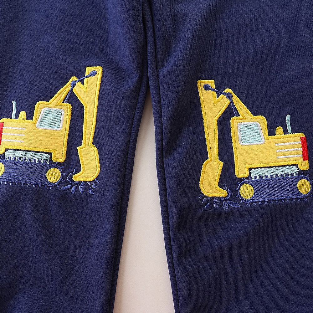 Autumn Embroidered Pattern Casual Trousers, MyKids-USA®, Baby & Toddler Bottoms, MyKids-USA - - - - - - -