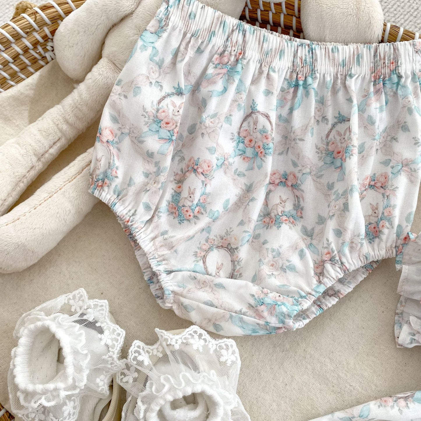 Summer Baby Kids Girls Floral Pattern Short Sleeves Dress and Bloomers Clothing Set, MyKids-USA®, Baby One-Pieces, MyKids-USA - - - - - - -