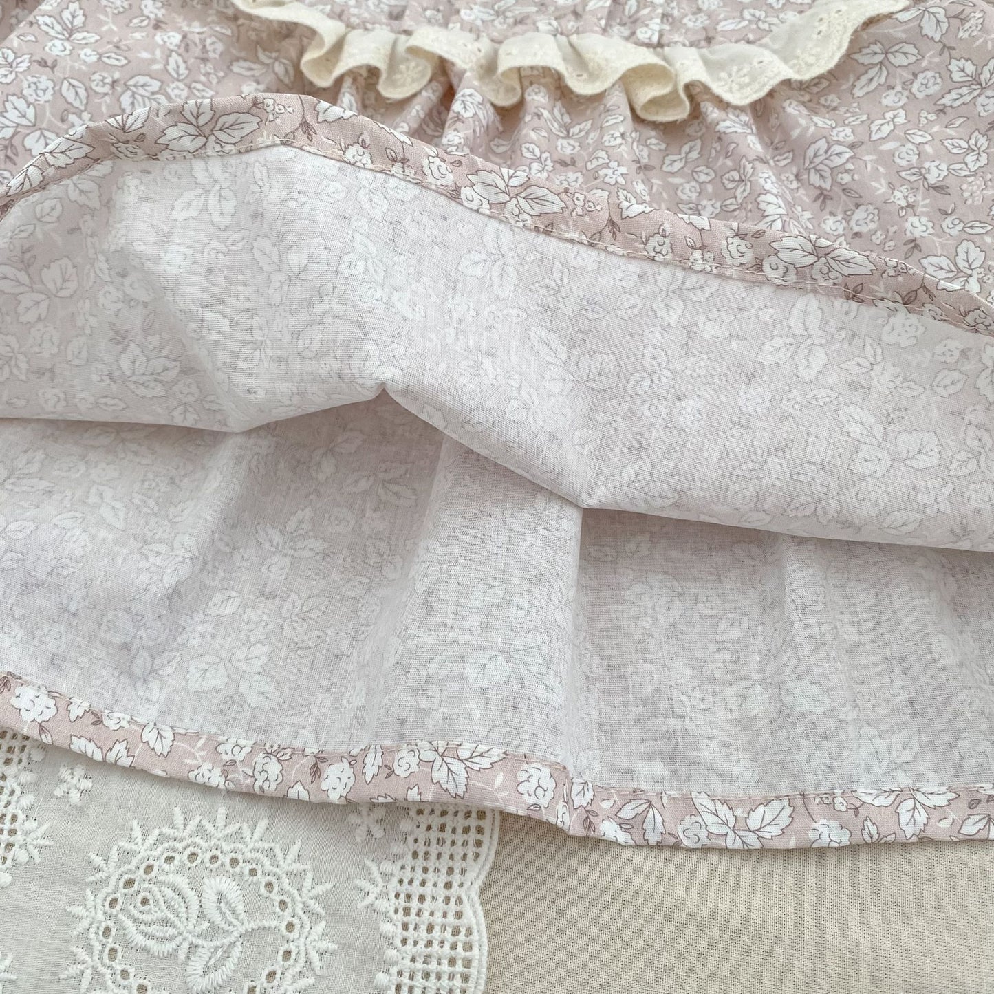 MyKids-USA® Arrival Autumn Baby Kids Girls Long Sleeves Flowers Pattern Lace Trim Top