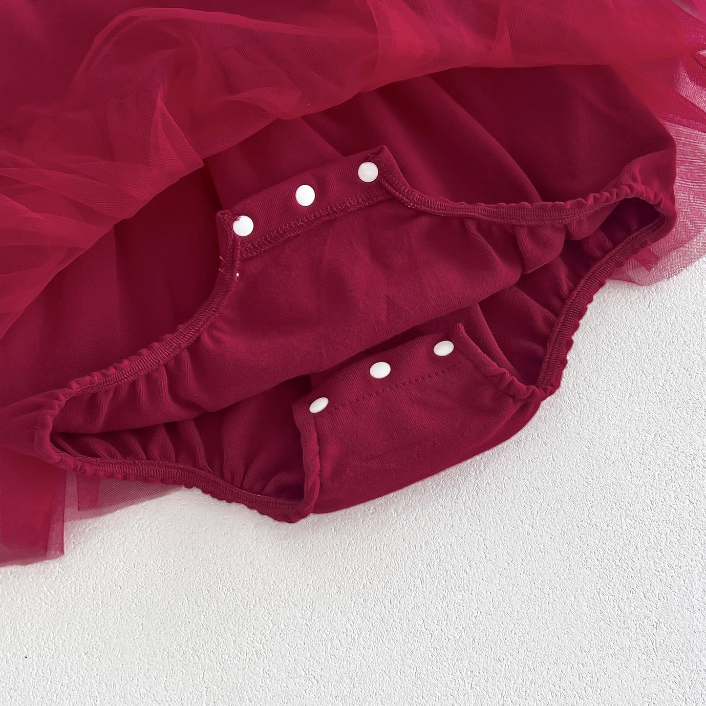 Birthday Red Mesh Patched Onesies Dress, MyKids-USA®, Baby & Toddler Dresses, MyKids-USA - - - - - - -