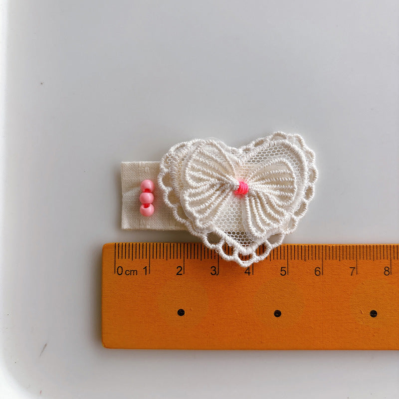 Collection of Flowers Embroidered Hair Clips, MyKids-USA®, Hair Pins, Claws & Clips, MyKids-USA - - - - - - - .