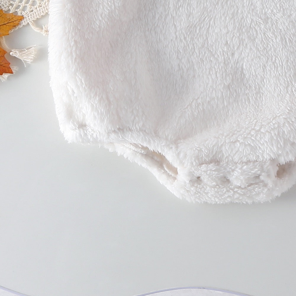 Cartoon Bear Pattern Solid Color Onesies, MyKids-USA®, Baby One-Pieces, MyKids-USA - - - - - - -