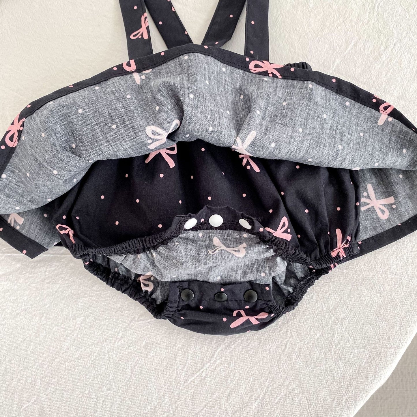 Summer Hot Selling Baby Kids Girls Sleeveless Dots Pattern Strap Onesies Overalls and Beige T-Shirt Clothing Set, MyKids-USA®, Baby & Toddler Outfits, MyKids-USA - - - - - - -