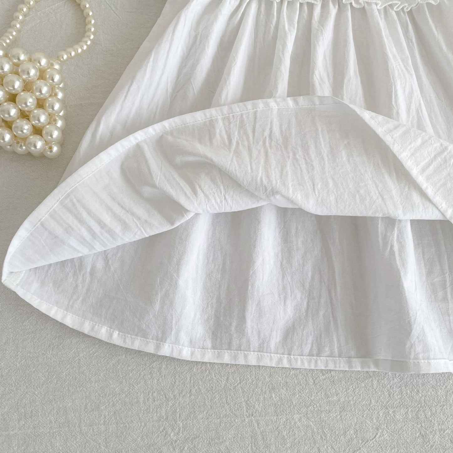 Summer Girls Flowers Pattern Embroidered Bodysuit and Dress – Princess Sister Matching Set, MyKids-USA®, Baby & Children's Outfits, MyKids-USA - - - - - - - .