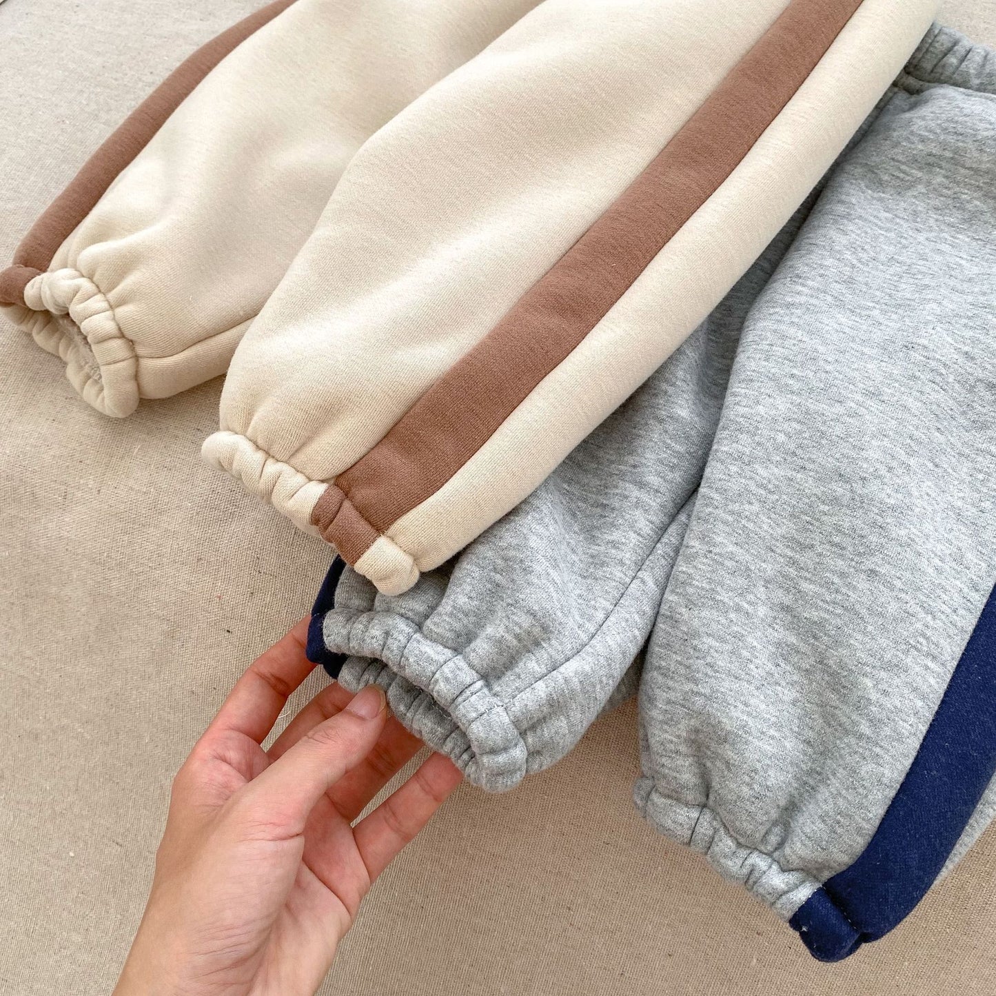 Baby Boy Alphabet Thicken Long-Sleeved Combo Long Pants Sets In Winter, MyKids-USA®, Baby & Toddler Outfits, MyKids-USA - - - - - - -