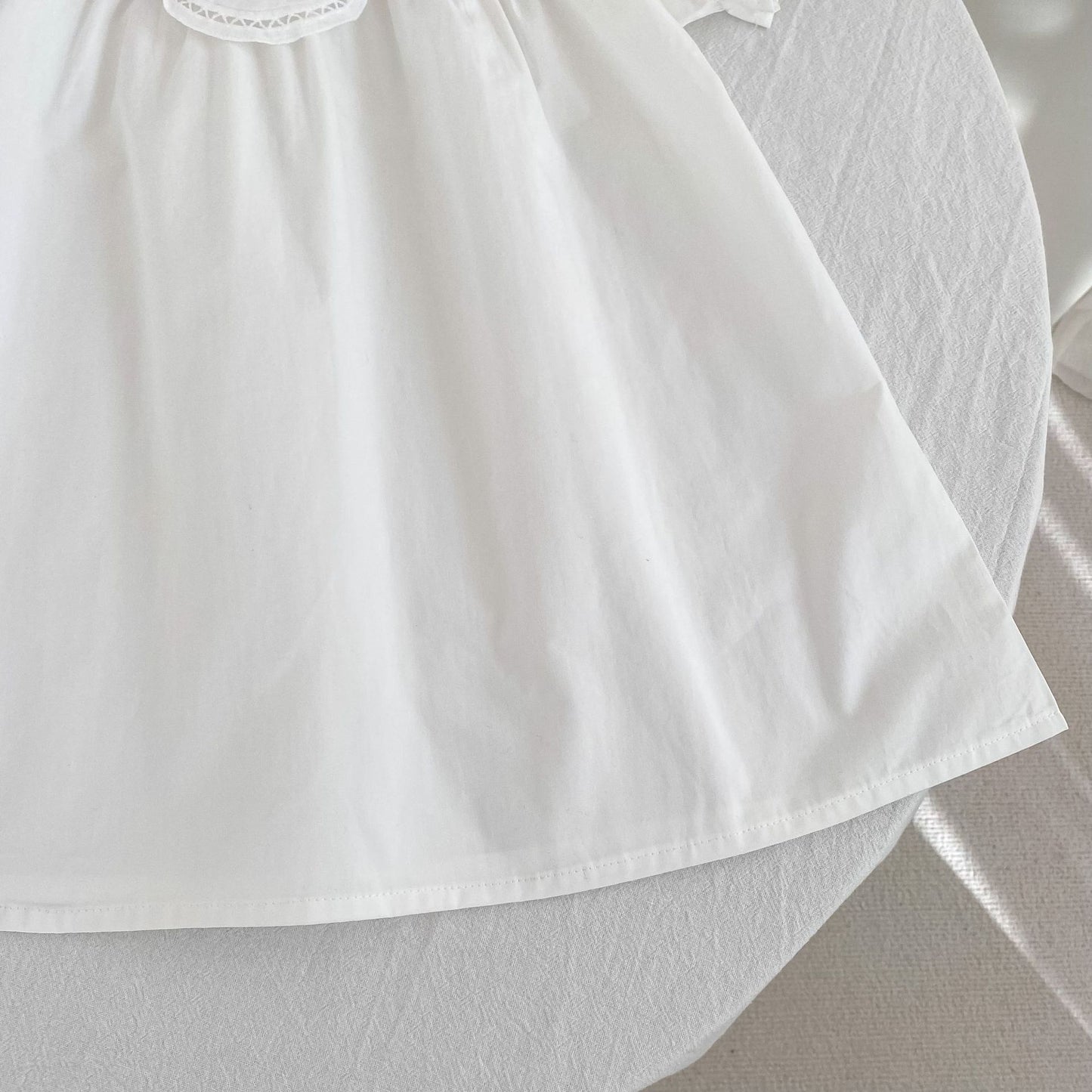 Design Summer Girls Hollow Out Flower Collar Sleeveless Onesies and Short Sleeves Dress – Sister Matching Clothing Set, MyKids-USA®, Baby & Children's Outfits, MyKids-USA - - - - - - - .