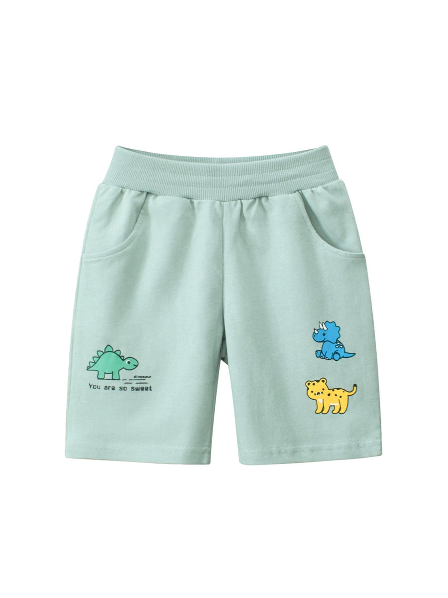 Summer Arrival Boys Cotton Casual Style Cartoon Pattern Shorts, MyKids-USA®, Shorts, MyKids-USA - - - - - - -
