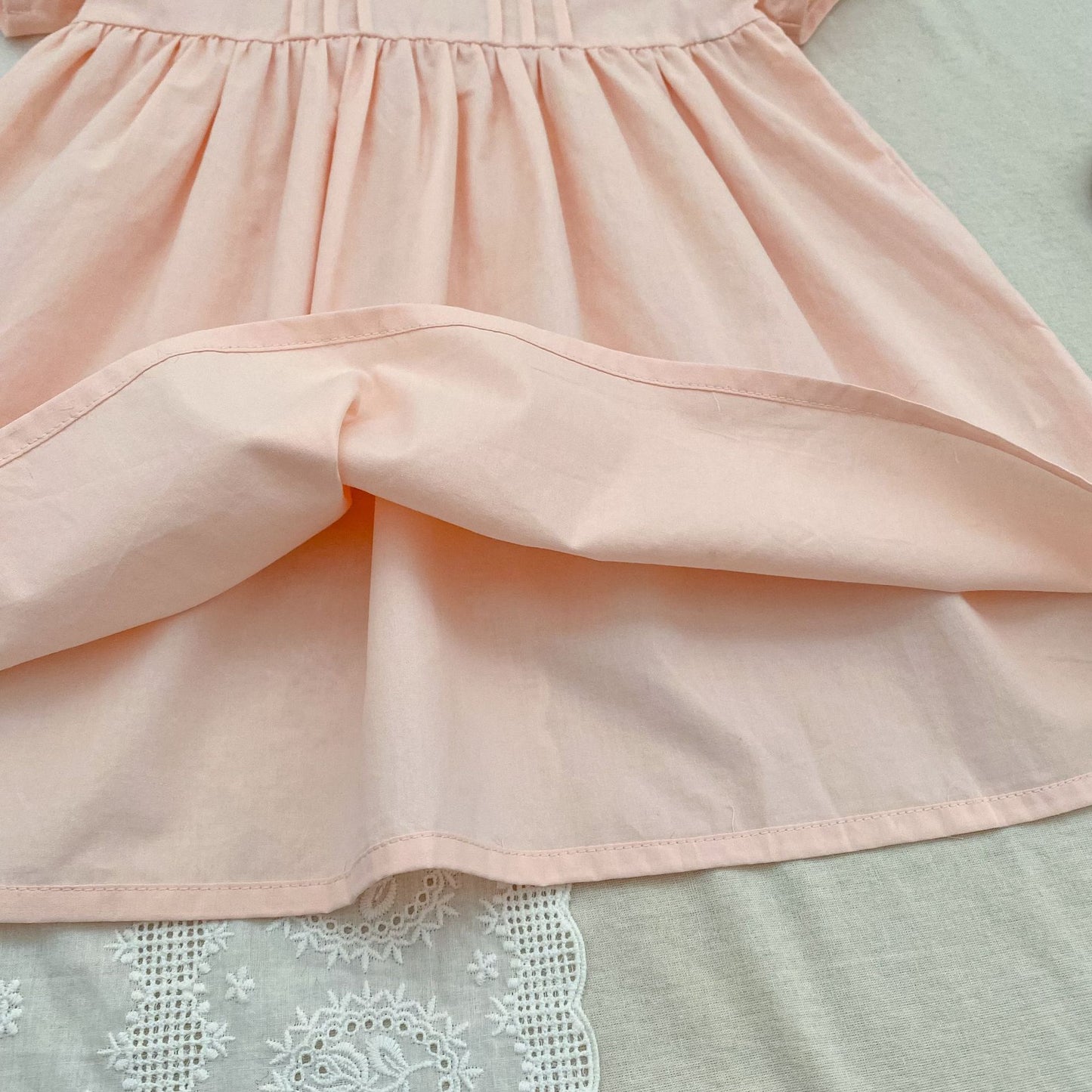 Summer Girls Floral Collar Color Patchwork Onesies and Dress – Princess Sister Matching Set, MyKids-USA®, Baby & Children's Outfits, MyKids-USA - - - - - - - .