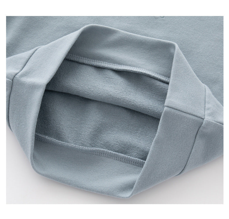 Baby Unisex Kids Plain Rainbow Embroidery Logo Crew Neck Long Sleeve Pullover, MyKids-USA®, Baby & Toddler Outerwear, MyKids-USA - - - - - - -