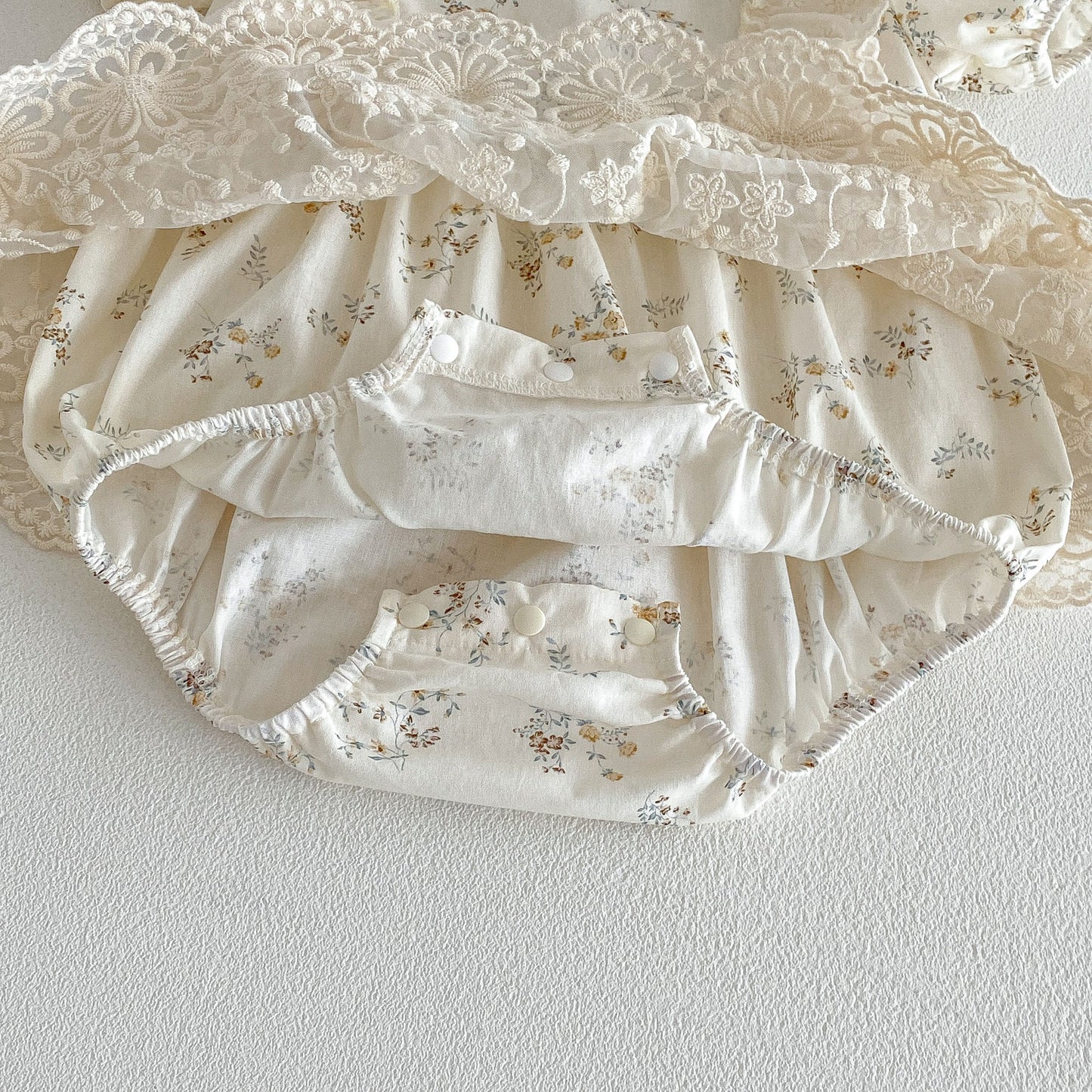 Summer Arrival Baby Girls Short Sleeves Flowers Pattern Tulle Bodysuit with Hat, MyKids-USA®, Baby & Toddler Outfits, MyKids-USA - - - - - - - .