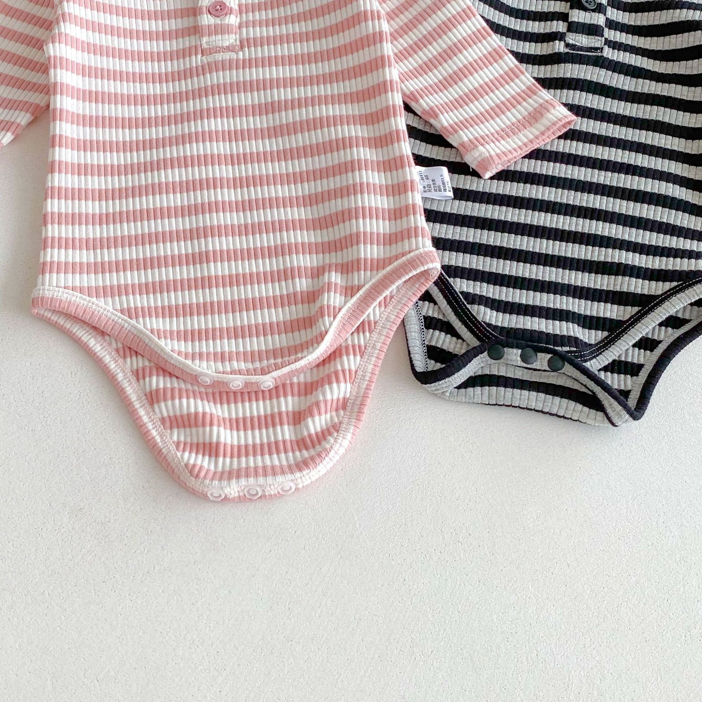 Autumn Arrival Baby Unisex Long Sleeves Striped Onesies, MyKids-USA®, Baby One-Pieces, MyKids-USA - - - - - - -