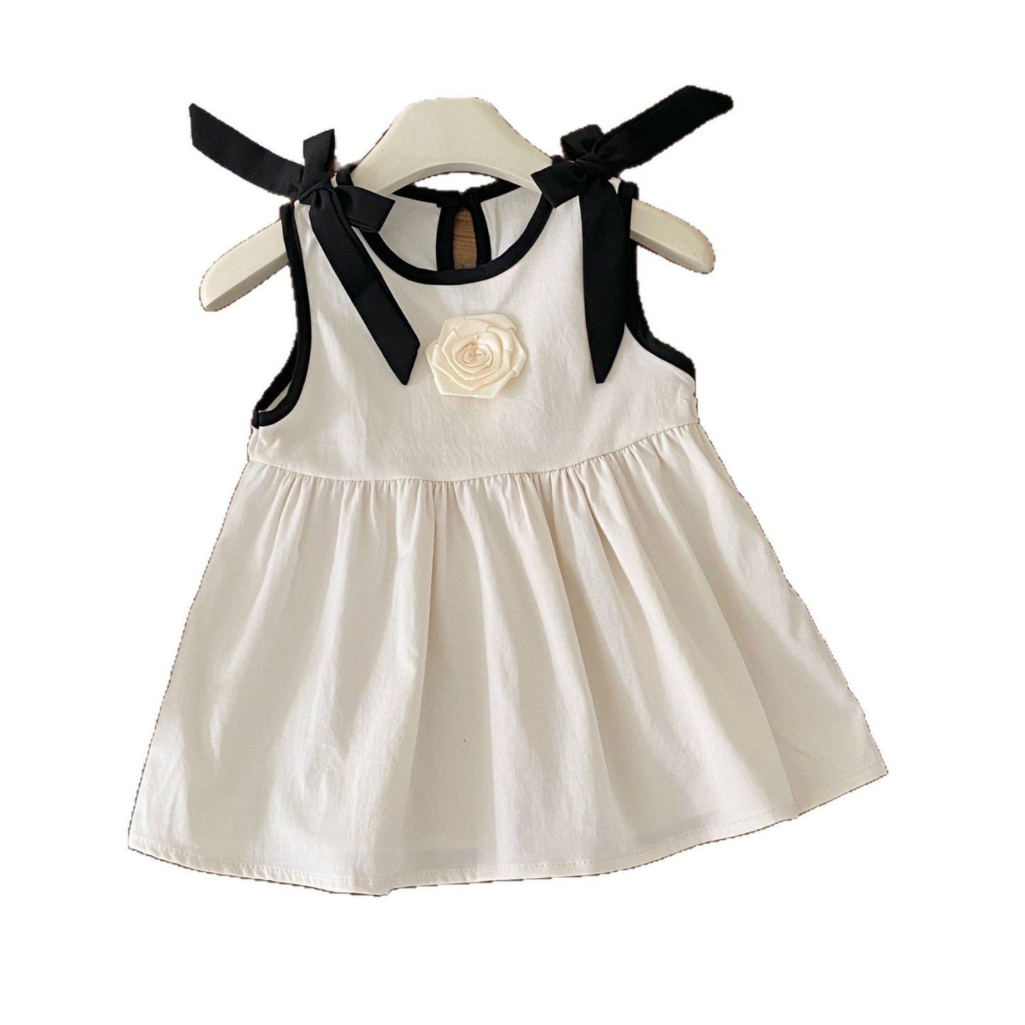 Summer Arrival Color Patchwork Sleeveless Flowers Pattern Dress for Stylish Girls, MyKids-USA®, Baby & Toddler Dresses, MyKids-USA - - - - - - - .