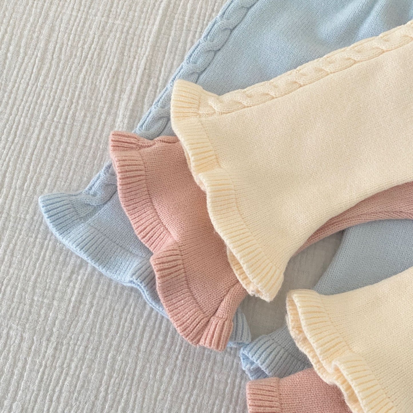 Winter and Autumn Baby Kids Girls Letters Pattern Long Sleeves Cardigan and Plain Pants Knitted Clothing Set, MyKids-USA®, Baby & Toddler Outfits, MyKids-USA - - - - - - -