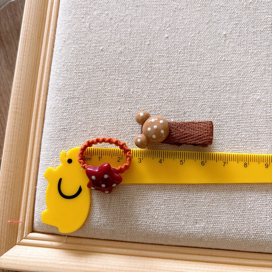 Collection of Versatile Cute Cartoon Small Children’s Star Hair Clip and Lace Baby Headband, MyKids-USA®, Hair Pins, Claws & Clips, MyKids-USA - - - - - - - .