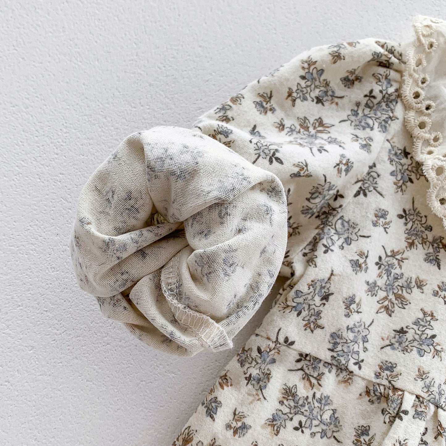 Arrival Baby Floral Onesie For Girls With Hollow Out Collar, MyKids-USA®, Baby One-Pieces, MyKids-USA - - - - - - -